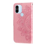 Custodia per telefono in pelle goffrata con fiori a 7 petali, For Xiaomi Redmi A1+, For Xiaomi Redmi 11 Prime 4G, For Xiaomi Redmi Note 12 China, For Xiaomi Redmi Note 12 Pro 5G China