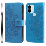 Custodia per telefono in pelle goffrata con fiori a 7 petali, For Xiaomi Redmi A1+, For Xiaomi Redmi 11 Prime 4G, For Xiaomi Redmi Note 12 China, For Xiaomi Redmi Note 12 Pro 5G China