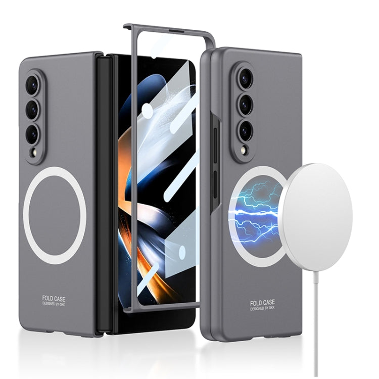 Custodia per telefono protettiva antiurto integrata ultrasottile GKK MagSafe, For Samsung Galaxy Z Fold4