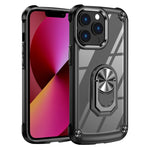 Custodia per telefono con protezione dell'obiettivo in TPU + PC con supporto per anello, For iPhone 11, For iPhone 11 Pro, For iPhone 11 Pro Max, For iPhone XS / X