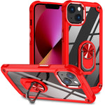 Custodia per telefono con protezione dell'obiettivo in TPU + PC con supporto per anello, For iPhone XS Max, For iPhone XR, For iPhone 12 / 12 Pro, For iPhone 12 Pro Max