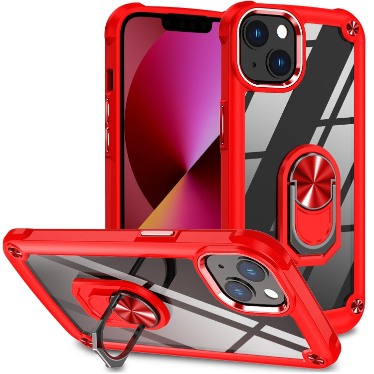 Custodia per telefono con protezione dell'obiettivo in TPU + PC con supporto per anello, For iPhone XS Max, For iPhone XR, For iPhone 12 / 12 Pro, For iPhone 12 Pro Max