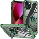 Custodia per telefono con protezione dell'obiettivo in TPU + PC con supporto per anello, For iPhone XS Max, For iPhone XR, For iPhone 12 / 12 Pro, For iPhone 12 Pro Max