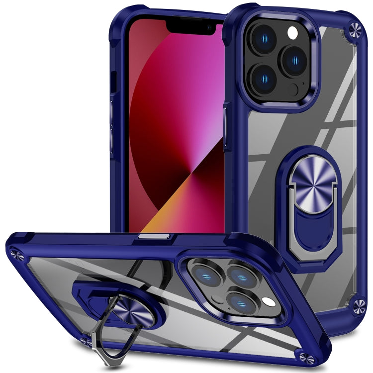 Custodia per telefono con protezione dell'obiettivo in TPU + PC con supporto per anello, For iPhone XS Max, For iPhone XR, For iPhone 12 / 12 Pro, For iPhone 12 Pro Max