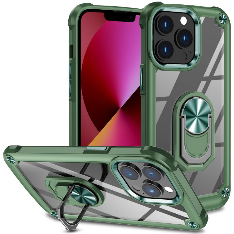 Custodia per telefono con protezione dell'obiettivo in TPU + PC con supporto per anello, For iPhone XS Max, For iPhone XR, For iPhone 12 / 12 Pro, For iPhone 12 Pro Max