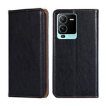 Custodia per telefono in pelle magnetica tinta unita a olio lucido, For Motorola Moto G72 4G, For vivo V25 Pro 5G, For Xiaomi Redmi Note 12 China, For Xiaomi Redmi Note 12 Pro 5G China