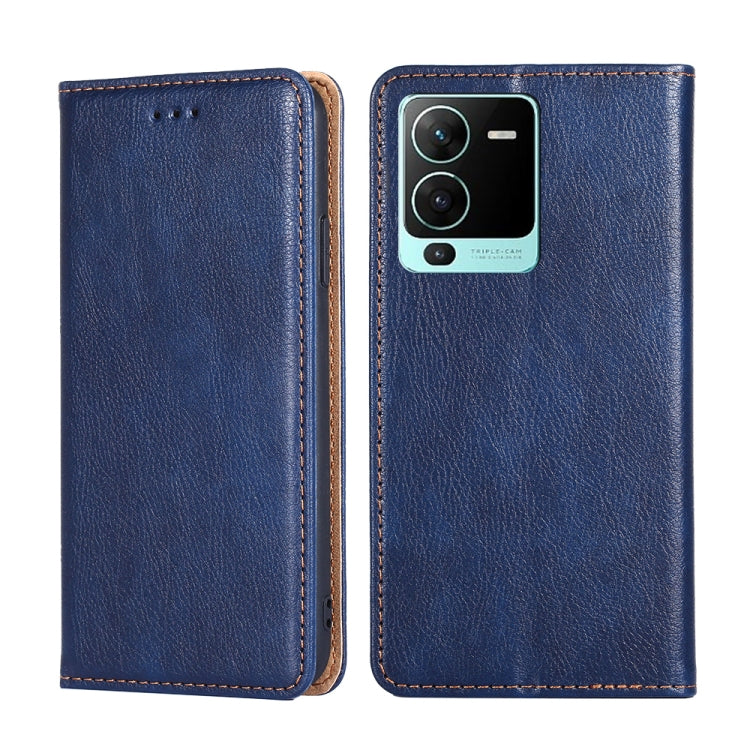 Custodia per telefono in pelle magnetica tinta unita a olio lucido, For Motorola Moto G72 4G, For vivo V25 Pro 5G, For Xiaomi Redmi Note 12 China, For Xiaomi Redmi Note 12 Pro 5G China