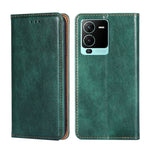 Custodia per telefono in pelle magnetica tinta unita a olio lucido, For Motorola Moto G72 4G, For vivo V25 Pro 5G, For Xiaomi Redmi Note 12 China, For Xiaomi Redmi Note 12 Pro 5G China