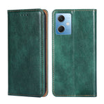 Custodia per telefono in pelle magnetica tinta unita a olio lucido, For Motorola Moto G72 4G, For vivo V25 Pro 5G, For Xiaomi Redmi Note 12 China, For Xiaomi Redmi Note 12 Pro 5G China
