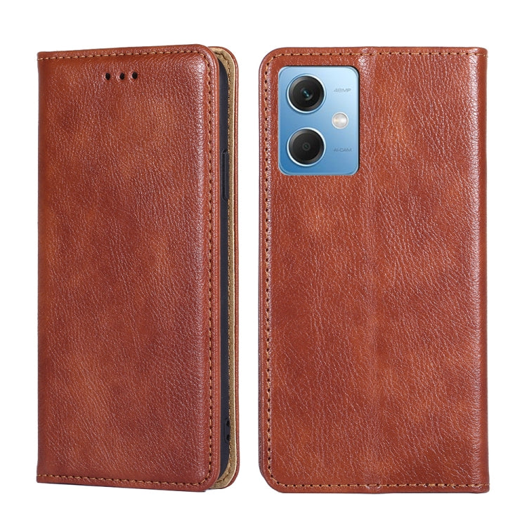 Custodia per telefono in pelle magnetica tinta unita a olio lucido, For Motorola Moto G72 4G, For vivo V25 Pro 5G, For Xiaomi Redmi Note 12 China, For Xiaomi Redmi Note 12 Pro 5G China