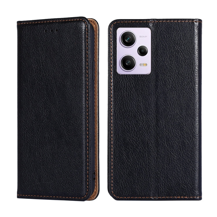 Custodia per telefono in pelle magnetica tinta unita a olio lucido, For Motorola Moto G72 4G, For vivo V25 Pro 5G, For Xiaomi Redmi Note 12 China, For Xiaomi Redmi Note 12 Pro 5G China
