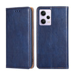 Custodia per telefono in pelle magnetica tinta unita a olio lucido, For Motorola Moto G72 4G, For vivo V25 Pro 5G, For Xiaomi Redmi Note 12 China, For Xiaomi Redmi Note 12 Pro 5G China