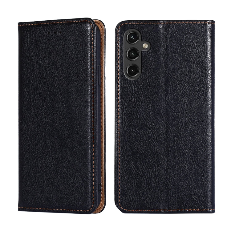Custodia per telefono in pelle magnetica tinta unita a olio lucido, For Xiaomi Redmi Note 12 Pro+ China, For Xiaomi Redmi A1+ 4G, For Xiaomi Poco M5s 4G/Redmi Note 11 SE India, For Samsung Galaxy A14 5G