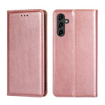 Custodia per telefono in pelle magnetica tinta unita a olio lucido, For Xiaomi Redmi Note 12 Pro+ China, For Xiaomi Redmi A1+ 4G, For Xiaomi Poco M5s 4G/Redmi Note 11 SE India, For Samsung Galaxy A14 5G