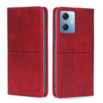 Custodia per telefono in pelle magnetica con trama di mucca, For Motorola Moto G72 4G, For vivo V25 Pro 5G, For Xiaomi Redmi Note 12 China, For Xiaomi Redmi Note 12 Pro 5G China