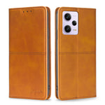Custodia per telefono in pelle magnetica con trama di mucca, For Motorola Moto G72 4G, For vivo V25 Pro 5G, For Xiaomi Redmi Note 12 China, For Xiaomi Redmi Note 12 Pro 5G China
