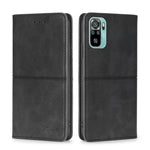 Custodia per telefono in pelle magnetica con trama di mucca, For Xiaomi Redmi Note 12 Pro+ China, For Xiaomi Redmi A1+ 4G, For Xiaomi Poco M5s 4G/Redmi Note 11 SE India, For Samsung Galaxy A14 5G