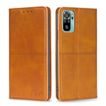 Custodia per telefono in pelle magnetica con trama di mucca, For Xiaomi Redmi Note 12 Pro+ China, For Xiaomi Redmi A1+ 4G, For Xiaomi Poco M5s 4G/Redmi Note 11 SE India, For Samsung Galaxy A14 5G