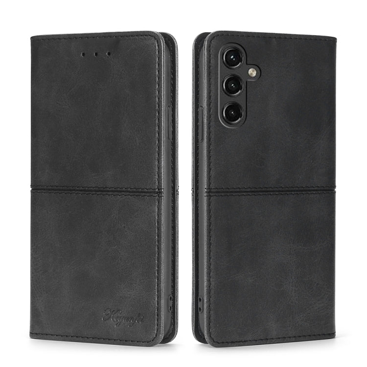 Custodia per telefono in pelle magnetica con trama di mucca, For Xiaomi Redmi Note 12 Pro+ China, For Xiaomi Redmi A1+ 4G, For Xiaomi Poco M5s 4G/Redmi Note 11 SE India, For Samsung Galaxy A14 5G