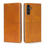Custodia per telefono in pelle magnetica con trama di mucca, For Xiaomi Redmi Note 12 Pro+ China, For Xiaomi Redmi A1+ 4G, For Xiaomi Poco M5s 4G/Redmi Note 11 SE India, For Samsung Galaxy A14 5G