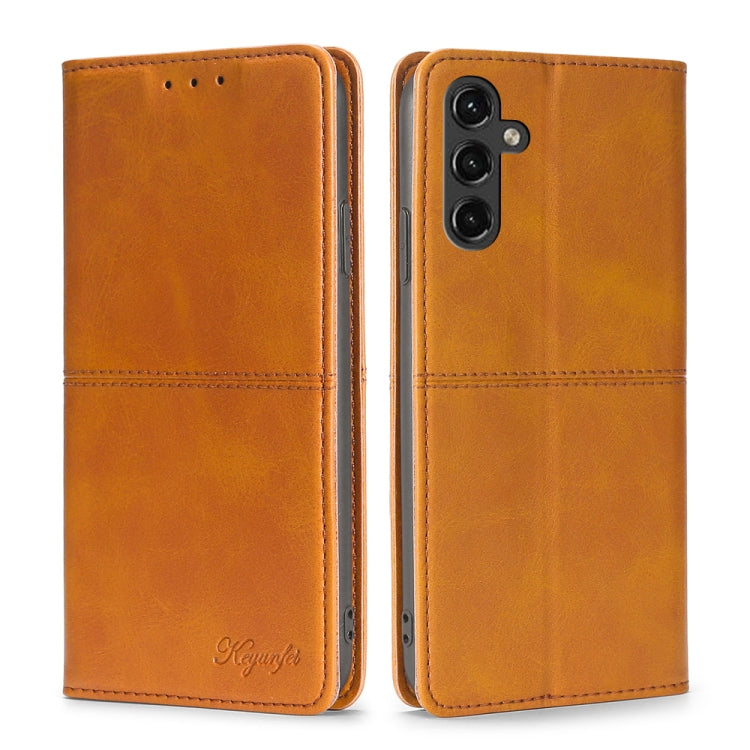 Custodia per telefono in pelle magnetica con trama di mucca, For Xiaomi Redmi Note 12 Pro+ China, For Xiaomi Redmi A1+ 4G, For Xiaomi Poco M5s 4G/Redmi Note 11 SE India, For Samsung Galaxy A14 5G