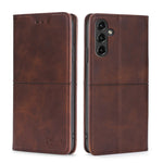 Custodia per telefono in pelle magnetica con trama di mucca, For Xiaomi Redmi Note 12 Pro+ China, For Xiaomi Redmi A1+ 4G, For Xiaomi Poco M5s 4G/Redmi Note 11 SE India, For Samsung Galaxy A14 5G
