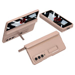 Custodia per telefono anti peep a copertura totale con chiusura magnetica GKK, For Samsung Galaxy Z Fold4