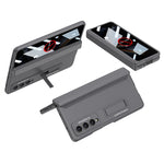 Custodia per telefono anti peep a copertura totale con chiusura magnetica GKK, For Samsung Galaxy Z Fold4