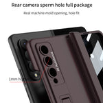 Custodia per telefono anti peep a copertura totale con chiusura magnetica GKK, For Samsung Galaxy Z Fold4
