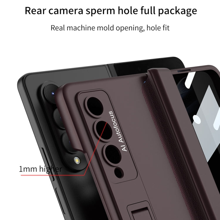 Custodia per telefono anti peep a copertura totale con chiusura magnetica GKK, For Samsung Galaxy Z Fold4