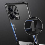 Custodia per telefono Blade Series TPU + lega di titanio, For Xiaomi Redmi Note 12 Pro+ China, For Xiaomi Redmi Note 12 Pro 5G China, For Xiaomi Redmi Note 12 China, For Honor Play 40 Plus