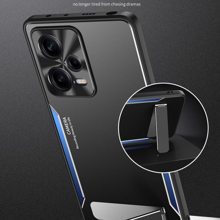 Custodia per telefono Blade Series TPU + lega di titanio, For Xiaomi Redmi Note 12 Pro+ China, For Xiaomi Redmi Note 12 Pro 5G China, For Xiaomi Redmi Note 12 China, For Honor Play 40 Plus