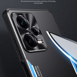 Custodia per telefono Blade Series TPU + lega di titanio con supporto, For Xiaomi Redmi Note 12 Pro+ China, For Xiaomi Redmi Note 12 Pro 5G China, For Xiaomi Redmi Note 12 China, For Honor Play 40 Plus