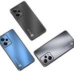 Custodia per telefono antiurto in metallo spazzolato con supporto, For Xiaomi Redmi Note 12 Pro+ China, For Xiaomi Redmi Note 12 Pro 5G China, For Xiaomi Redmi Note 12 China