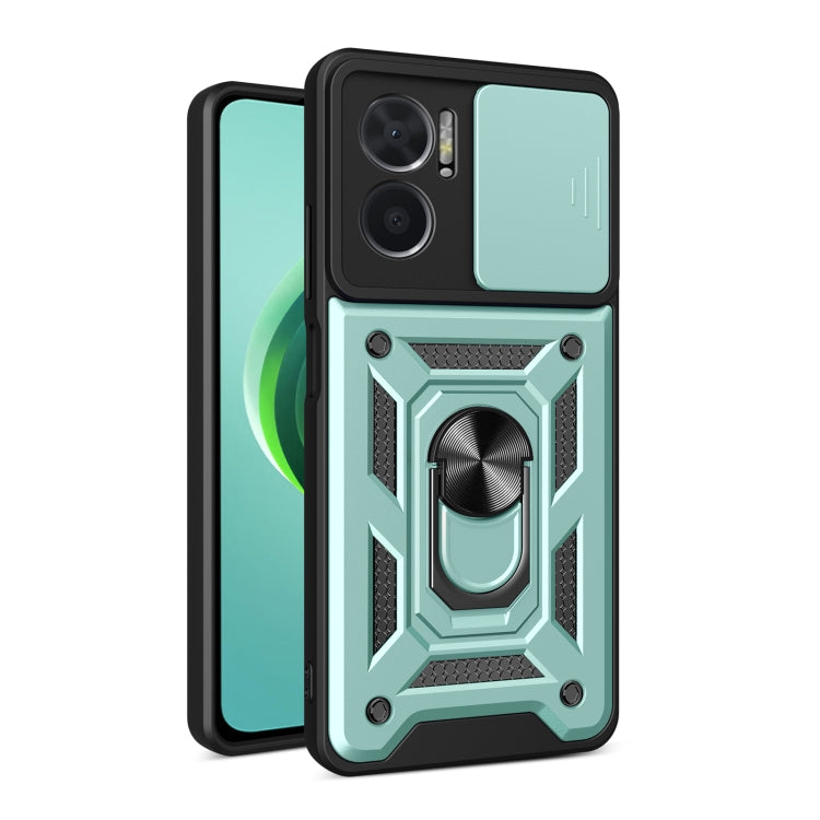 Design della fotocamera scorrevole Custodia per telefono in TPU + PC, For Xiaomi Redmi 10 5G, For Xiaomi Redmi Note 12 5G Global / Poco X5