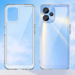 Custodia per telefono in acrilico + TPU serie colorata, For Realme 10 5G, For Realme V20 5G