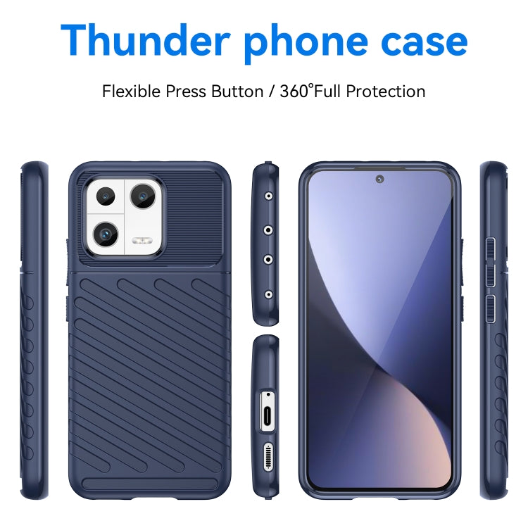 Custodia protettiva morbida per telefono Thunderbolt antiurto in TPU, For Xiaomi 13, For Xiaomi 13 Pro
