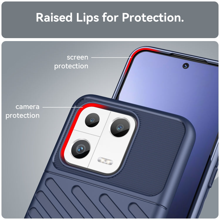 Custodia protettiva morbida per telefono Thunderbolt antiurto in TPU, For Xiaomi 13, For Xiaomi 13 Pro