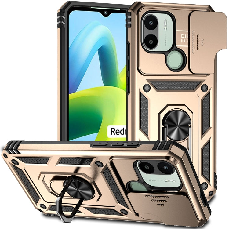 Custodia per telefono con supporto per camshield scorrevole, For Xiaomi Redmi A1/A1+, For Samsung Galaxy A14 5G