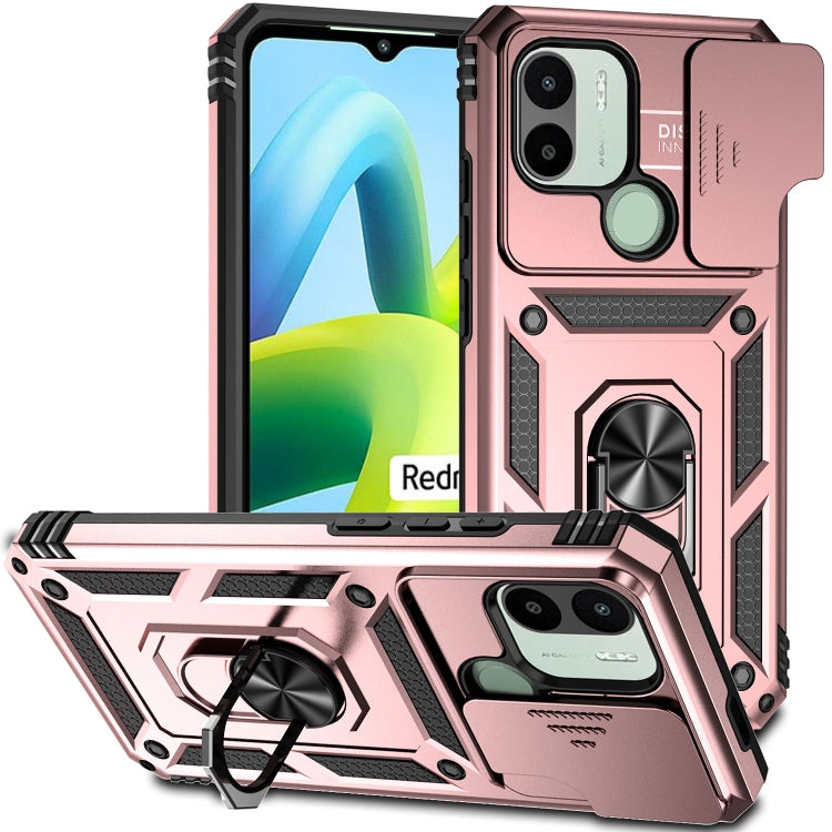 Custodia per telefono con supporto per camshield scorrevole, For Xiaomi Redmi A1/A1+, For Samsung Galaxy A14 5G