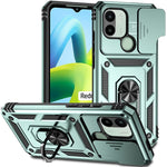 Custodia per telefono con supporto per camshield scorrevole, For Xiaomi Redmi A1/A1+, For Samsung Galaxy A14 5G