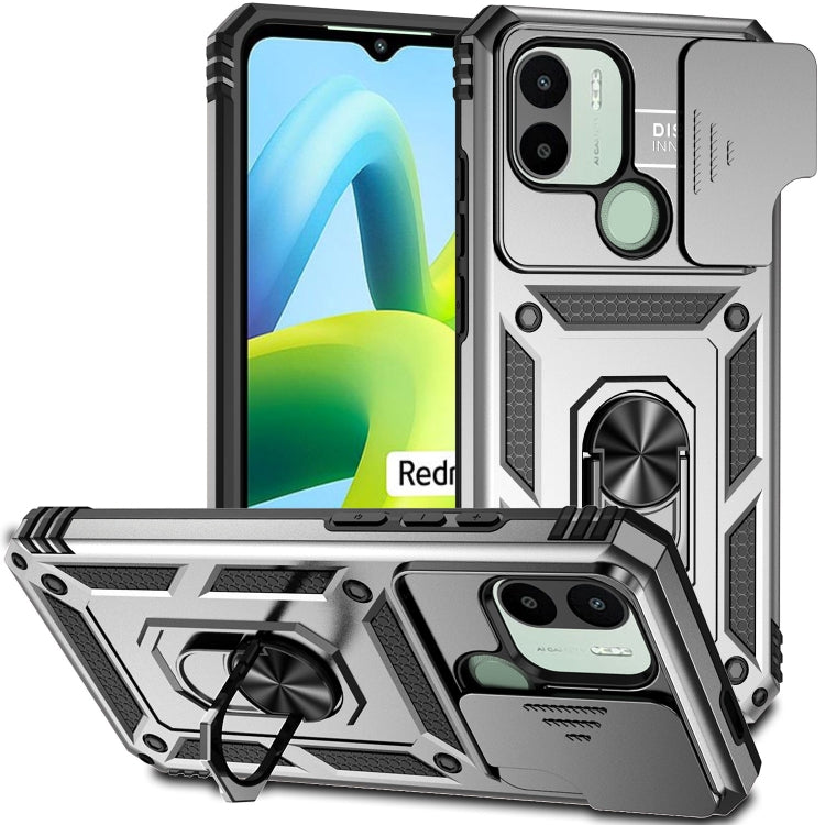 Custodia per telefono con supporto per camshield scorrevole, For Xiaomi Redmi A1/A1+, For Samsung Galaxy A14 5G