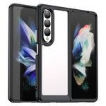 Custodia per telefono in acrilico + TPU serie colorata, For Samsung Galaxy Z Fold3 5G