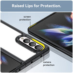 Custodia per telefono in acrilico + TPU serie colorata, For Samsung Galaxy Z Fold3 5G