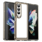Custodia per telefono in acrilico + TPU serie colorata, For Samsung Galaxy Z Fold3 5G