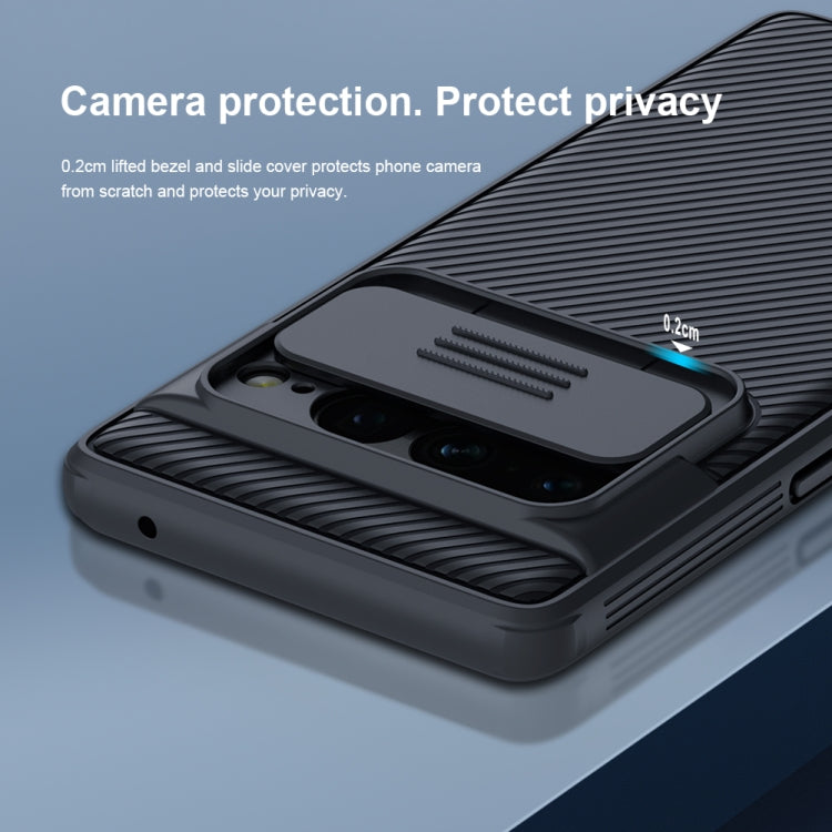 Custodia per telefono a copertura totale per PC NILLKIN CamShield Pro Series, For Google Pixel 7 Pro 5G, For Google Pixel 7 5G, For Xiaomi 12T Pro