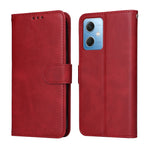 Custodia in pelle a conchiglia classica in vitello, For Xiaomi Redmi A1+, For Xiaomi Redmi 11 Prime 4G, For Xiaomi Redmi Note 12 China, For Xiaomi Redmi Note 12 Pro 5G China