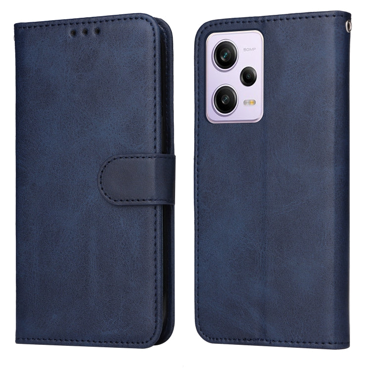 Custodia in pelle a conchiglia classica in vitello, For Xiaomi Redmi A1+, For Xiaomi Redmi 11 Prime 4G, For Xiaomi Redmi Note 12 China, For Xiaomi Redmi Note 12 Pro 5G China