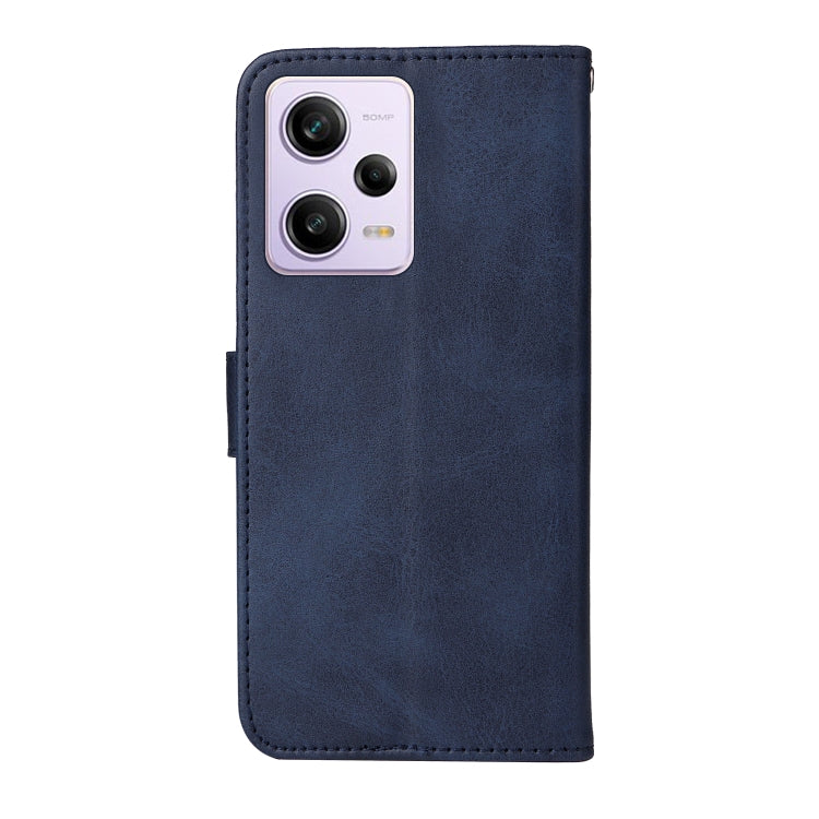 Custodia in pelle a conchiglia classica in vitello, For Xiaomi Redmi Note 12 Pro+ China