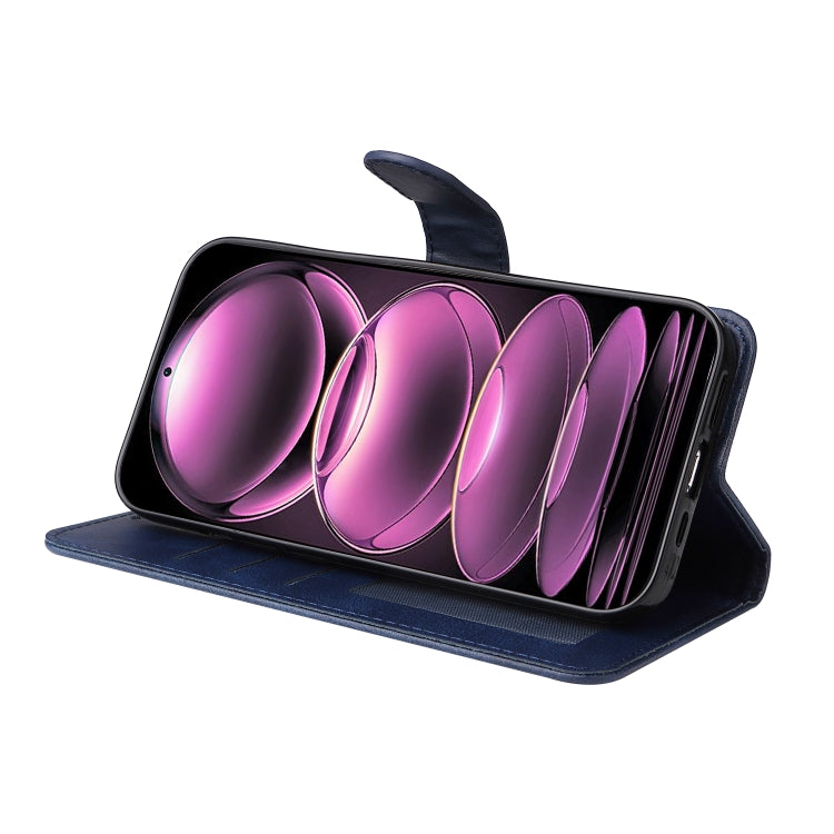 Custodia in pelle a conchiglia classica in vitello, For Xiaomi Redmi Note 12 Pro+ China